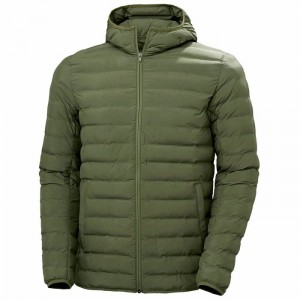 Férfi Helly Hansen Mono Material Hooded Középrétegek Zöld | FBVEZ-0261