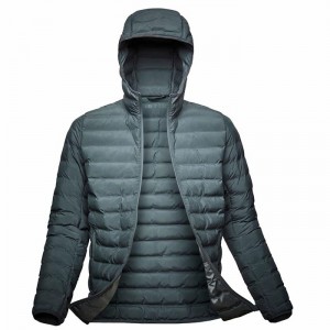 Férfi Helly Hansen Mono Material Hooded Középrétegek Szürke | BOHPZ-4289