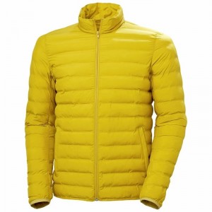 Férfi Helly Hansen Mono Material Középrétegek Barna Sárga | HCYEK-6354