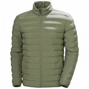 Férfi Helly Hansen Mono Material Középrétegek Zöld | PSOBF-9253