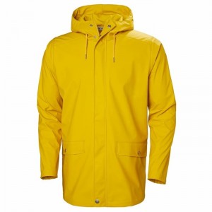Férfi Helly Hansen Moss Esőkabátok Barna Sárga | HQUJD-8051