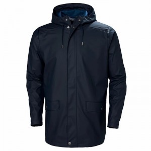 Férfi Helly Hansen Moss Esőkabátok Sötétkék | UEDPC-4095
