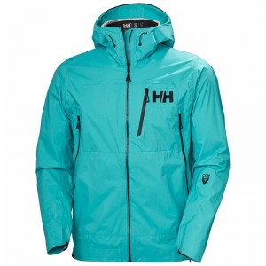 Férfi Helly Hansen Odin 3d Air Shell Dzsekik Kék | LOYCF-6270