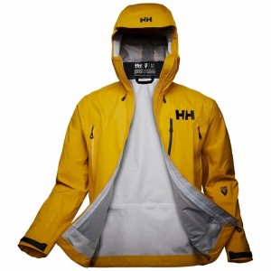 Férfi Helly Hansen Odin 9 Worlds 2.0 Shell Dzsekik Barna Szürke | FLSNR-3156