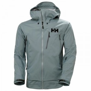 Férfi Helly Hansen Odin 9 Worlds 2.0 Shell Dzsekik Szürke | XCBAV-7591