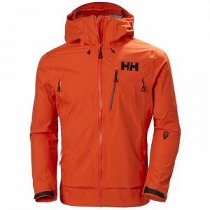 Férfi Helly Hansen Odin 9 Worlds 2.0 Shell Dzsekik Piros | XBRYA-1097