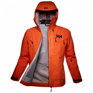 Férfi Helly Hansen Odin 9 Worlds Infinity Shell Dzsekik Narancssárga Piros | TINWS-5320