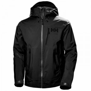 Férfi Helly Hansen Odin Mountain Infinity Shell Dzsekik Fekete | LUAVD-5682