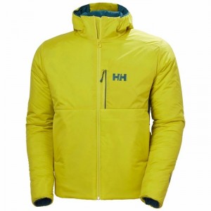 Férfi Helly Hansen Odin Stretch Hooded Középrétegek Olivazöld | GIOWL-7423