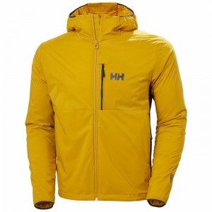 Férfi Helly Hansen Odin Stretch Hooded Light Kültéri Dzsekik Barna | MXVUN-8421
