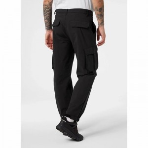 Férfi Helly Hansen Patrol Light Alkalmi Nadrág Fekete | RQYTU-2941