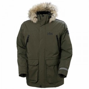 Férfi Helly Hansen Reine Parka Dzsekik Szürke | QZYFH-2107
