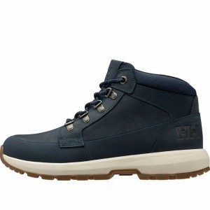 Férfi Helly Hansen Richmond Téli Bakancs Sötétkék | KOVFR-7052