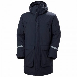 Férfi Helly Hansen Rwb Pehelykabát Sötétkék | LMJOU-8961