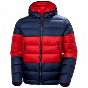 Férfi Helly Hansen Rwb Reversible Pehelykabátok Sötétkék | RDYGX-0425