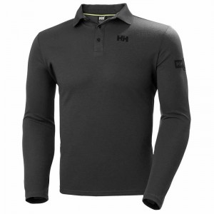 Férfi Helly Hansen Skagen Quickdry Rugger Pólóing Szürke | CDVAB-7502