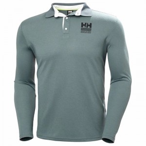 Férfi Helly Hansen Skagen Quickdry Rugger Pólóing Szürke | AEDPW-3084