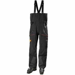 Férfi Helly Hansen Sogn Bib Sínadrág Fekete | DAGWQ-5348
