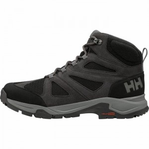 Férfi Helly Hansen Switchback Trail Airflow Túrabakancs Fekete | PSBCR-4207