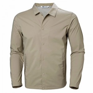 Férfi Helly Hansen Tokyo Coach Esőkabátok Szürke | UWAQL-5378