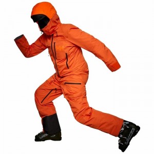 Férfi Helly Hansen Ullr Chugach Infinity Powder Suit Sport Nadrág Piros Narancssárga | VULQF-1527