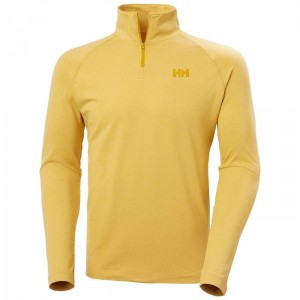 Férfi Helly Hansen Verglas 1/2 Zip Up Aktív Középrétegek Barna | UHWLQ-8691