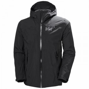 Férfi Helly Hansen Verglas 2l Ripstop Shell Dzsekik Fekete | TIDRO-8043