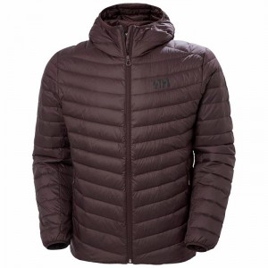 Férfi Helly Hansen Verglas Hooded Pehelykabát Szürke | NMTZQ-2038