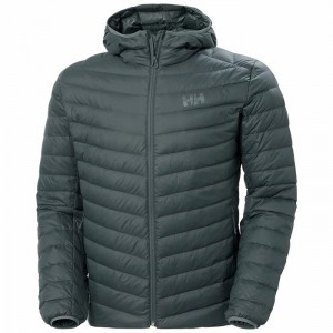 Férfi Helly Hansen Verglas Hooded Pehelykabát Szürke | TEKPA-9018