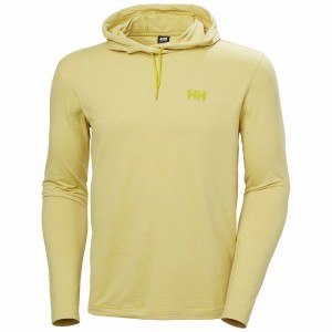 Férfi Helly Hansen Verglas Lighthooded Pulóverek Olivazöld | ATEDI-0253