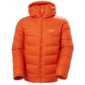 Férfi Helly Hansen Verglas Polar Túradzsekik Narancssárga Piros | RQPAI-5614