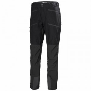 Férfi Helly Hansen Verglas Tur Túranadrág Fekete | PGKRW-8247