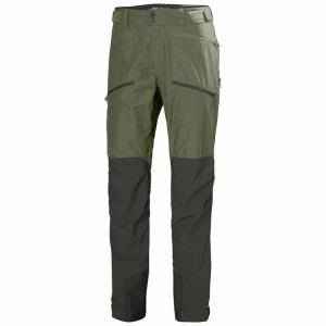 Férfi Helly Hansen Verglas Tur Túranadrág Zöld | IYGRM-7192