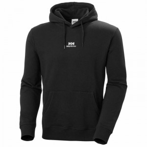 Férfi Helly Hansen Yuhooded 2.0 Pulóverek Fekete | XVMPW-1298