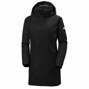 Női Helly Hansen W Aden Insulated Parka Dzsekik Fekete | CFVPS-7481