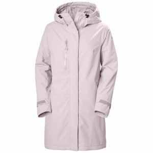 Női Helly Hansen W Adore Insulated Rain Parka Dzsekik Szürke | DJFNZ-9814