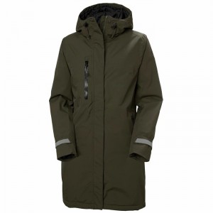 Női Helly Hansen W Adore Insulated Rain Parka Dzsekik Szürke | NMVDH-4370