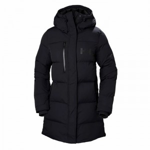 Női Helly Hansen W Adore Puffy Alkalmi Dzsekik Fekete | CPQIV-8540