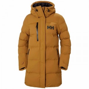 Női Helly Hansen W Adore Puffy Parka Dzsekik Barna | CQTLH-3291