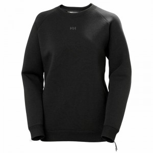 Női Helly Hansen W Adore Pulóverek Fekete | XHATS-3416