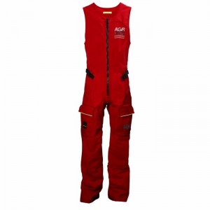 Női Helly Hansen W Aegir Race Salopette Vitorlás Dzsekik Piros | CBEZI-2675