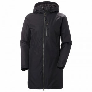 Női Helly Hansen W Aker Insulated Kabátok Fekete | AOGQN-8301