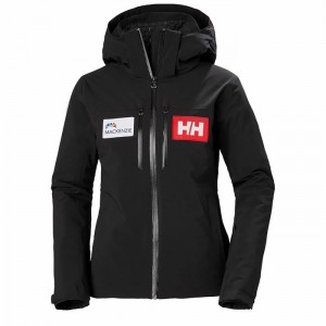 Női Helly Hansen W Alphelia Lifaloft Insulated Síkabátok Fekete | MGHKF-8614