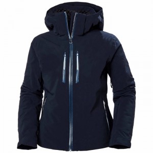 Női Helly Hansen W Alphelia Lifaloft Insulated Síkabátok Sötétkék | UVAED-1972