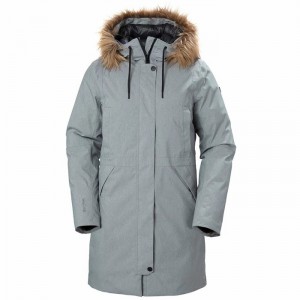Női Helly Hansen W Alva 2.0 Parka Dzsekik Szürke | OGNRD-9825