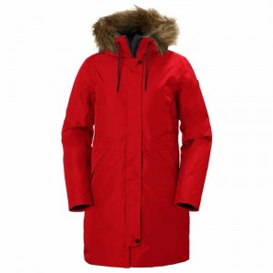 Női Helly Hansen W Alva 2.0 Parka Dzsekik Piros | FKAVY-5127