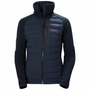 Női Helly Hansen W Arctic Ocean Hybrid Középrétegek Sötétkék | PSZYR-9038