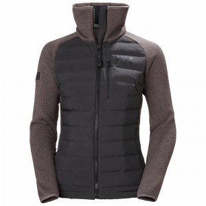 Női Helly Hansen W Arctic Ocean Hybrid Szigetelt Kabátok Szürke | HZYTC-4157