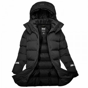 Női Helly Hansen W Aspire Puffy Parka Dzsekik Fekete | RGDCV-3952