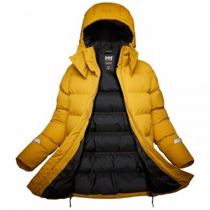 Női Helly Hansen W Aspire Puffy Parka Dzsekik Barna Szürke | MYAVG-1907
